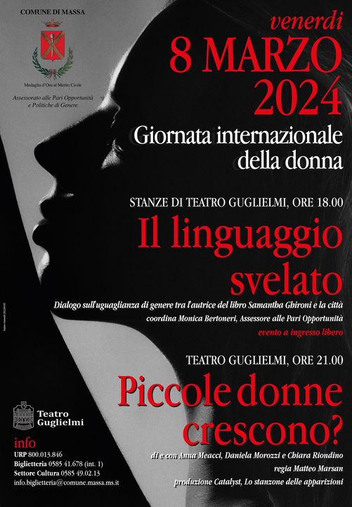 locandina iniziative 8 marzo 2024 