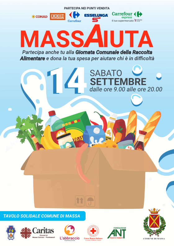 locandina MassAiuta - 14 settembre 2024