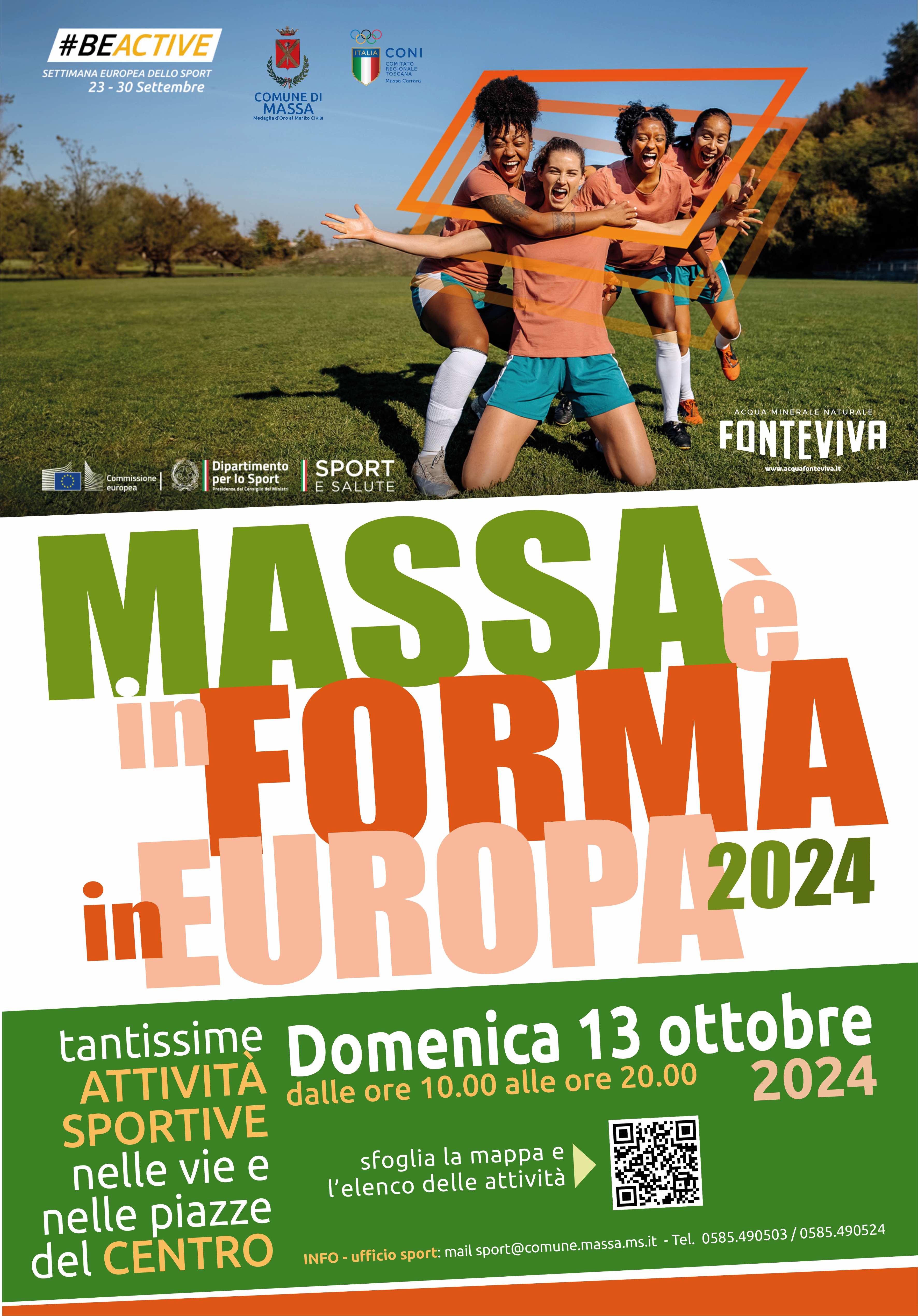 locandina Massa è in forma 2024 - 13 ottobre