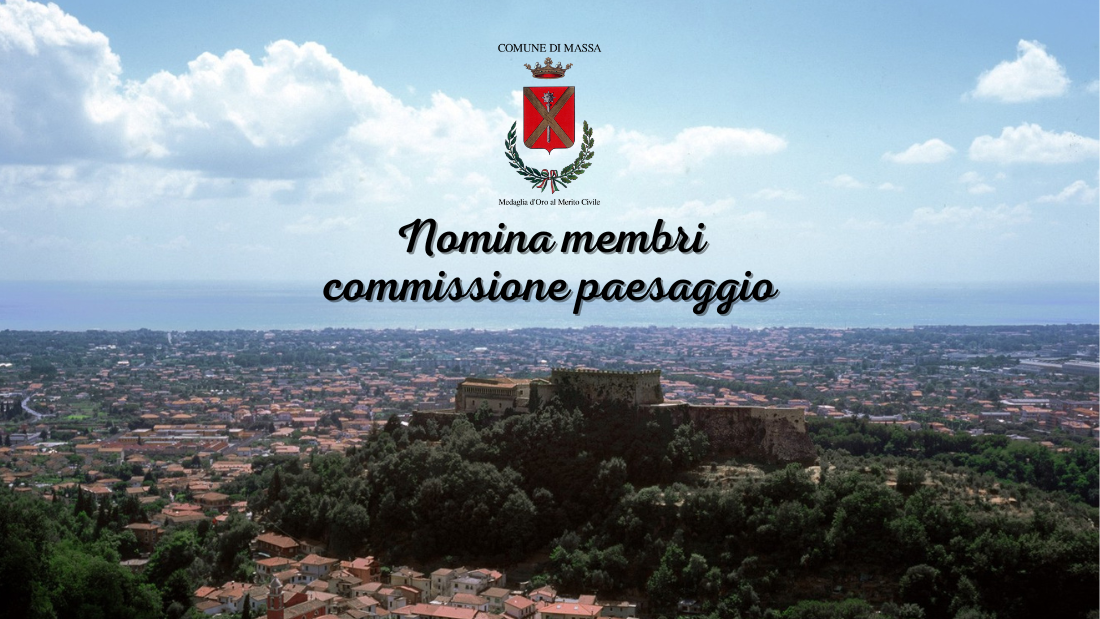 avviso pubblico nomina membri Commissione Paesaggio 