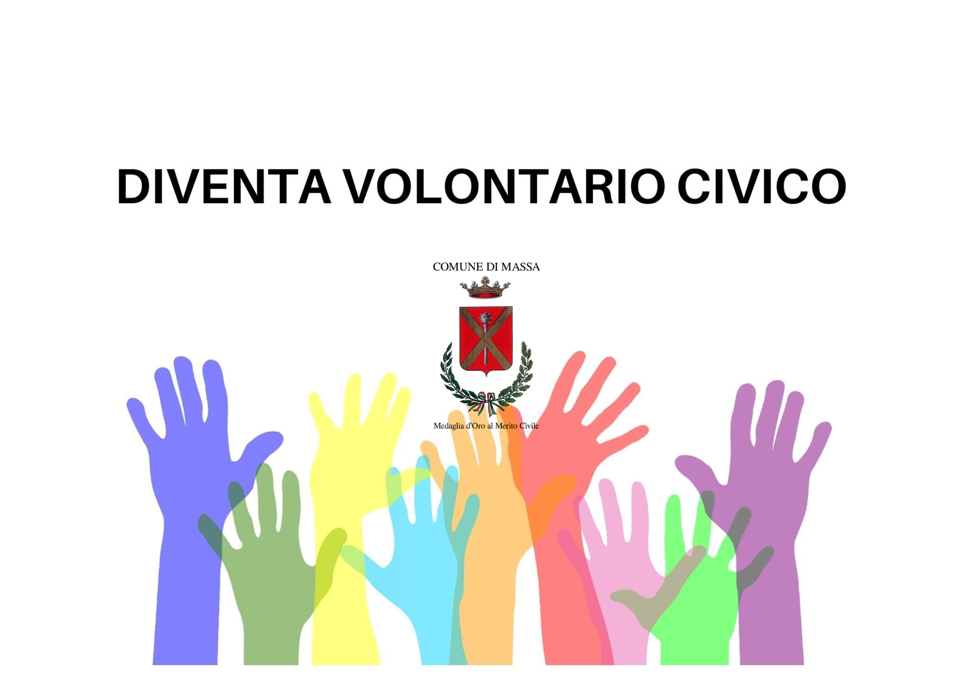 locandina volontario civico