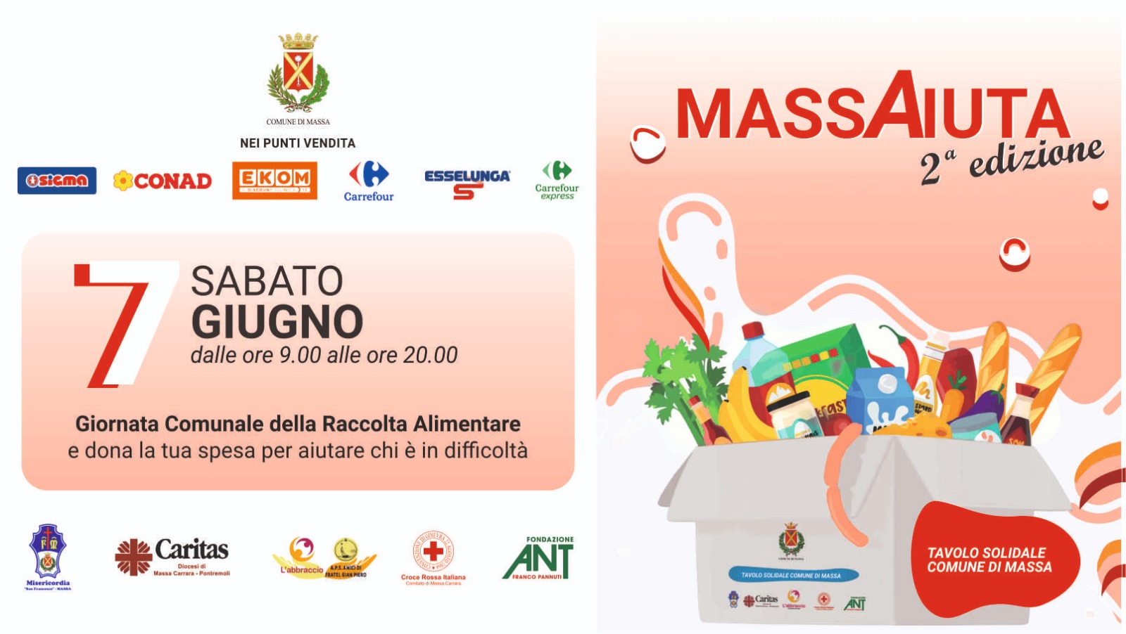 locandina MassAiuta 2025 - 7 giugno 