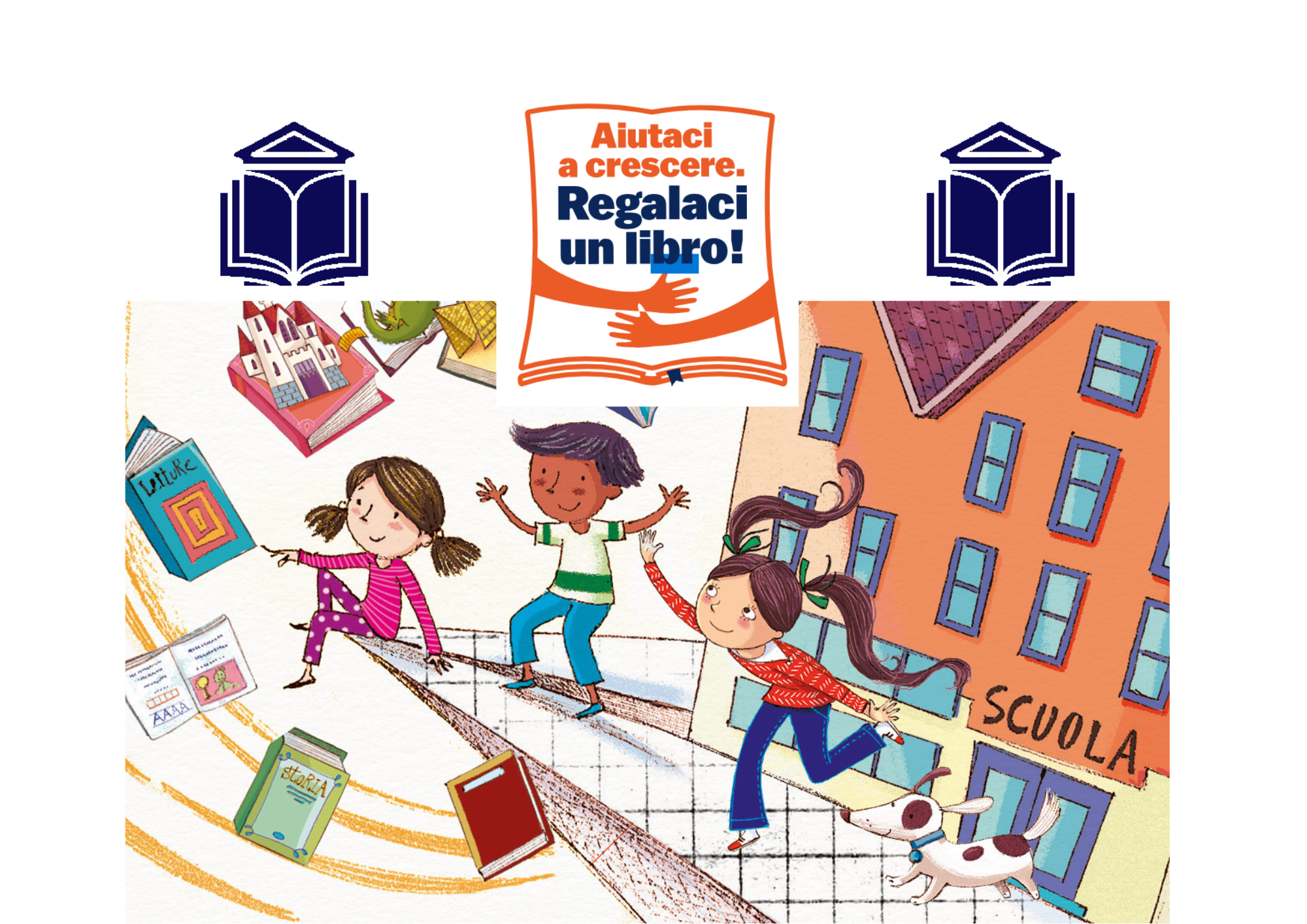 progetto regalaci un libro