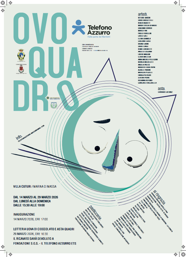 locandina 17esima edizione Ovoquadro 14-29 marzo 2026