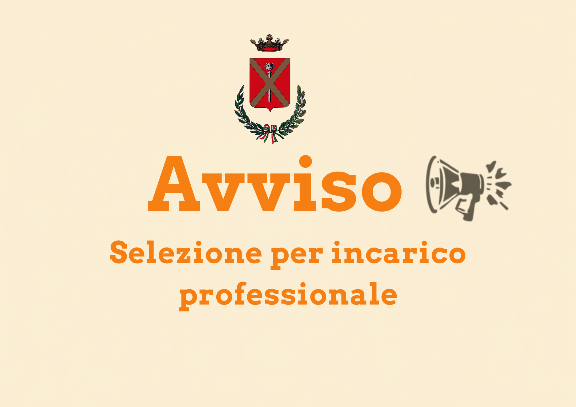 avviso incarico professionale