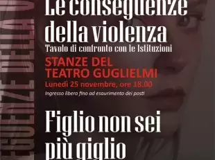 Locandina iniziative per la Gionata per il contrasto della violenza sulle donne 2024