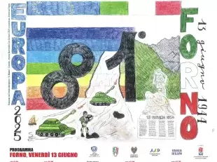 locandina 81esimo anniversario eccidio di Forno  - 13 giugno '25 