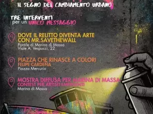 locandina Massa Street Art luglio-agosto 2025