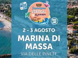 Vertical Summer Tour - Marina di Massa 2-3 agosto 2025
