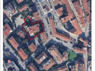 veduta aerea alloggi d'edilizia convenzionata via Bastione  - settembre 2025 