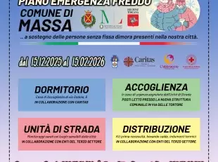 locandina piano emergenza freddo 2025 