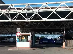 ingresso ex mercato ortofrutticolo Jare 