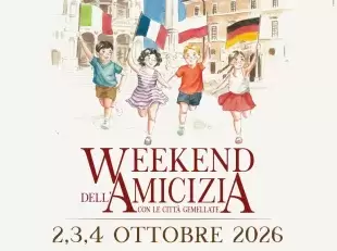 locandina Wueekend Amicizia 2026 - 2,3,4 Ottobre 